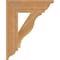 Ekena Millwork Funston Traditional Rough Sawn Bracket, Western Red Cedar, 4"W x 16"D x 20"H BKT04X16X20FST01RWR - alternate 3